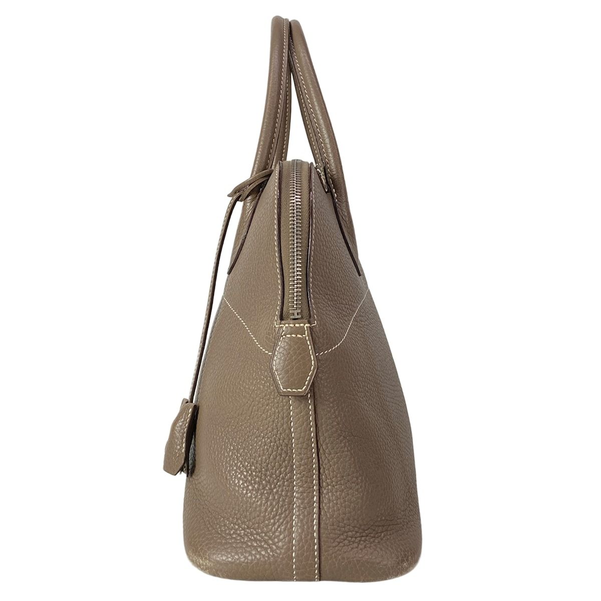 Hermes Handbag Bolide 31 Etoupe Silver — view 4