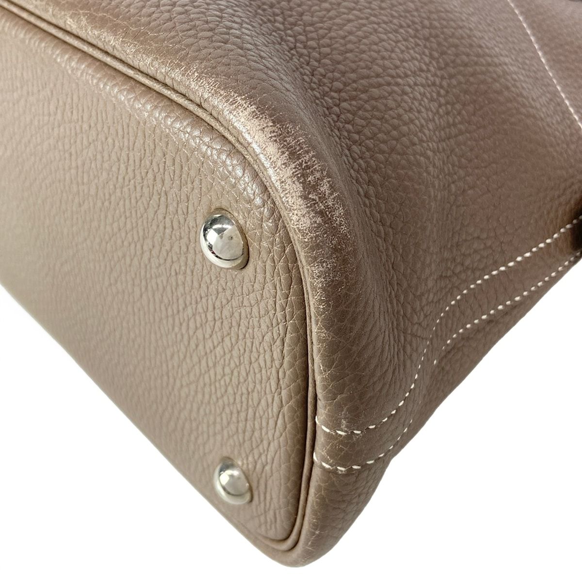 Hermes Handbag Bolide 31 Etoupe Silver — view 6
