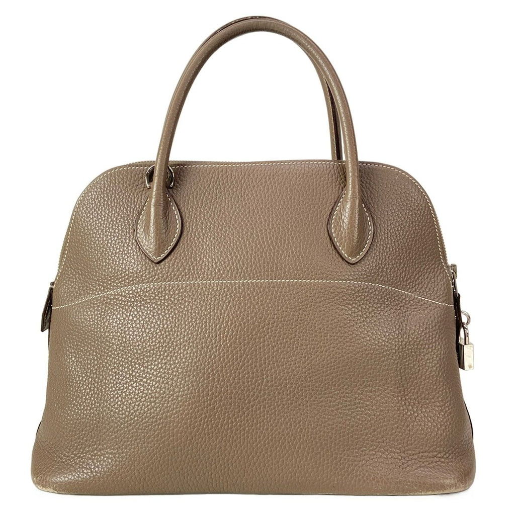 Hermes Handbag Bolide 31 Etoupe Silver — view 3