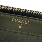 Chanel Wallet Boy Quilted Black Chain Matte Togo Shoulder Bag — view 6