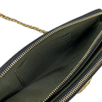 Chanel Wallet Boy Quilted Black Chain Matte Togo Shoulder Bag — view 4