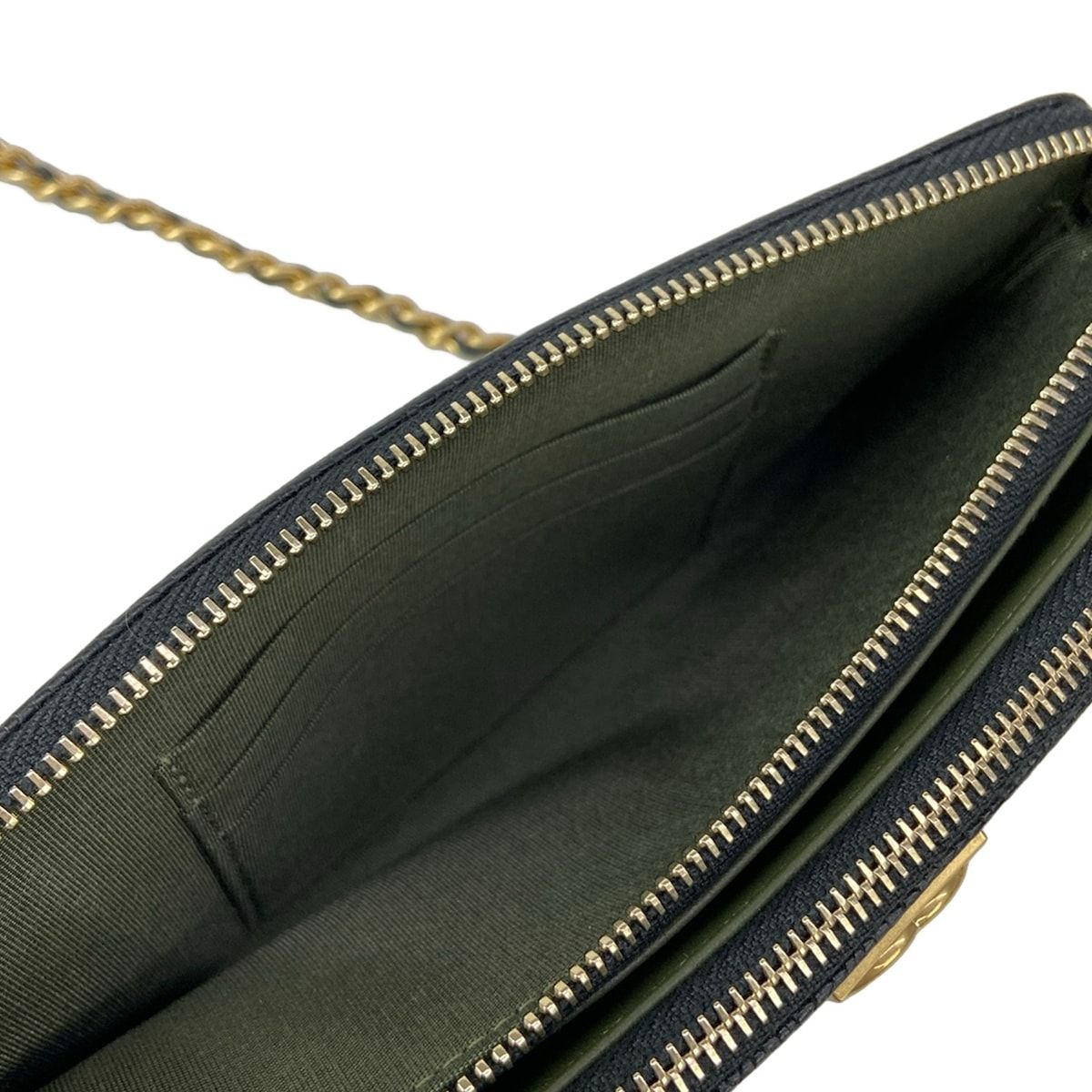 Chanel Wallet Boy Quilted Black Chain Matte Togo Shoulder Bag — view 4