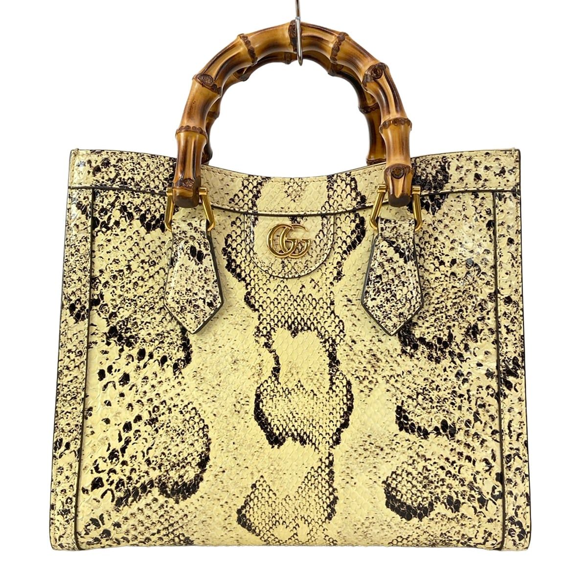Gucci Handbag Diana Small Tote Yellow