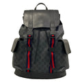 Gucci Backpack Soft GG Supreme Canvas Black Dark Gray
