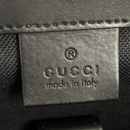 Gucci Backpack Soft GG Supreme Canvas Black Dark Gray — view 8