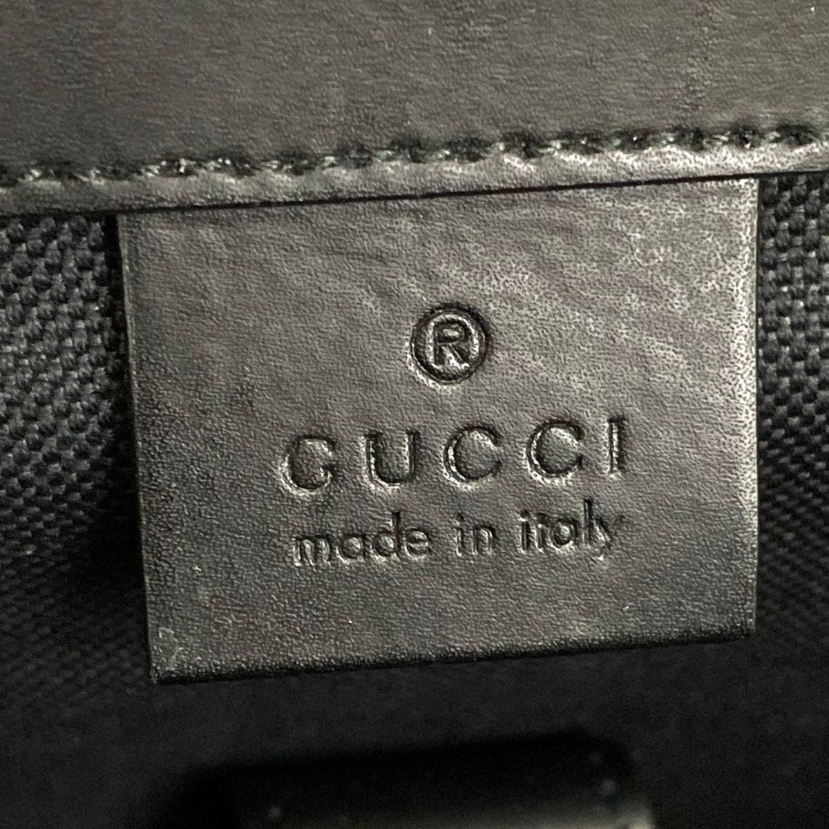 Gucci Backpack Soft GG Supreme Canvas Black Dark Gray — view 8