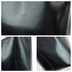 Prada Black Silver Patent Leather Tote Bag — view 5