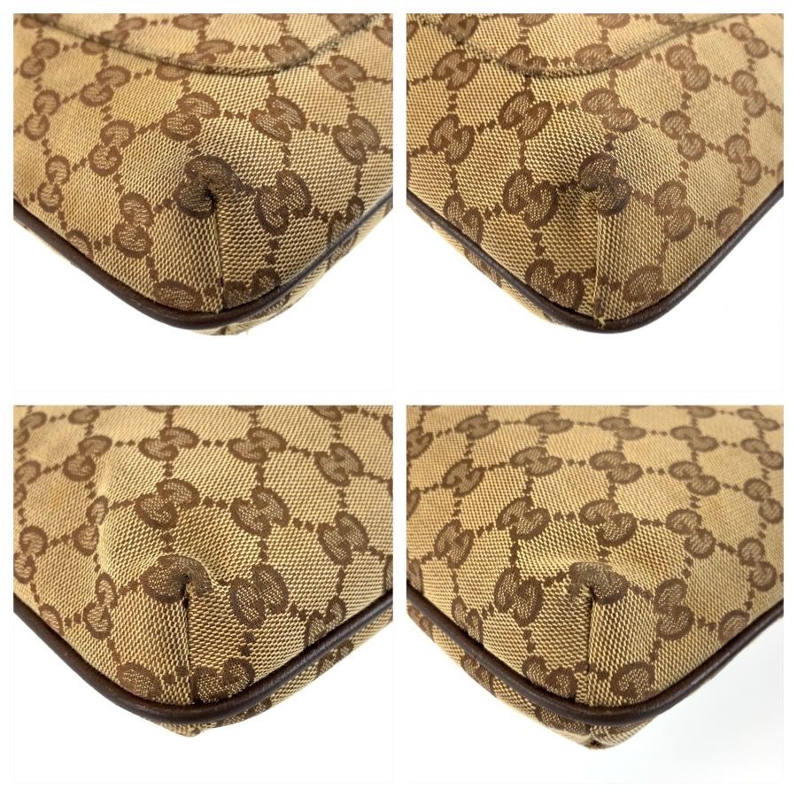Gucci Beige Brown Shoulder Bag — view 4
