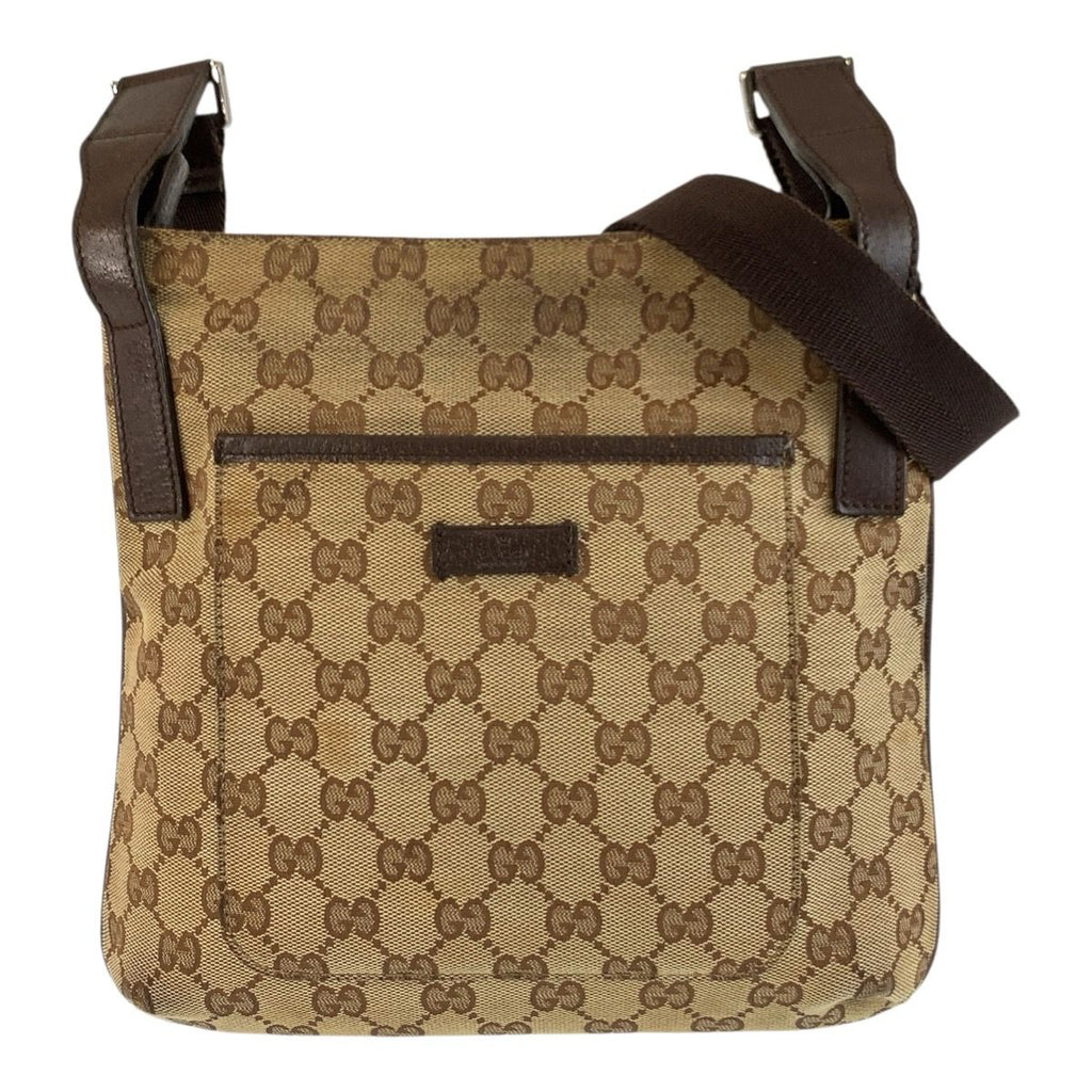 Gucci Beige Brown Shoulder Bag