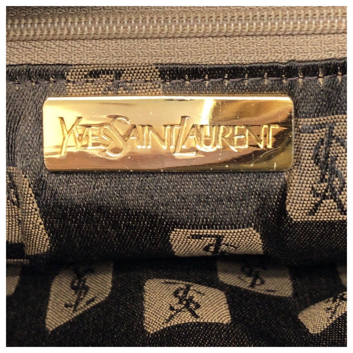 Saint Laurent Vintage Whipstitch Shoulder Bag — view 4