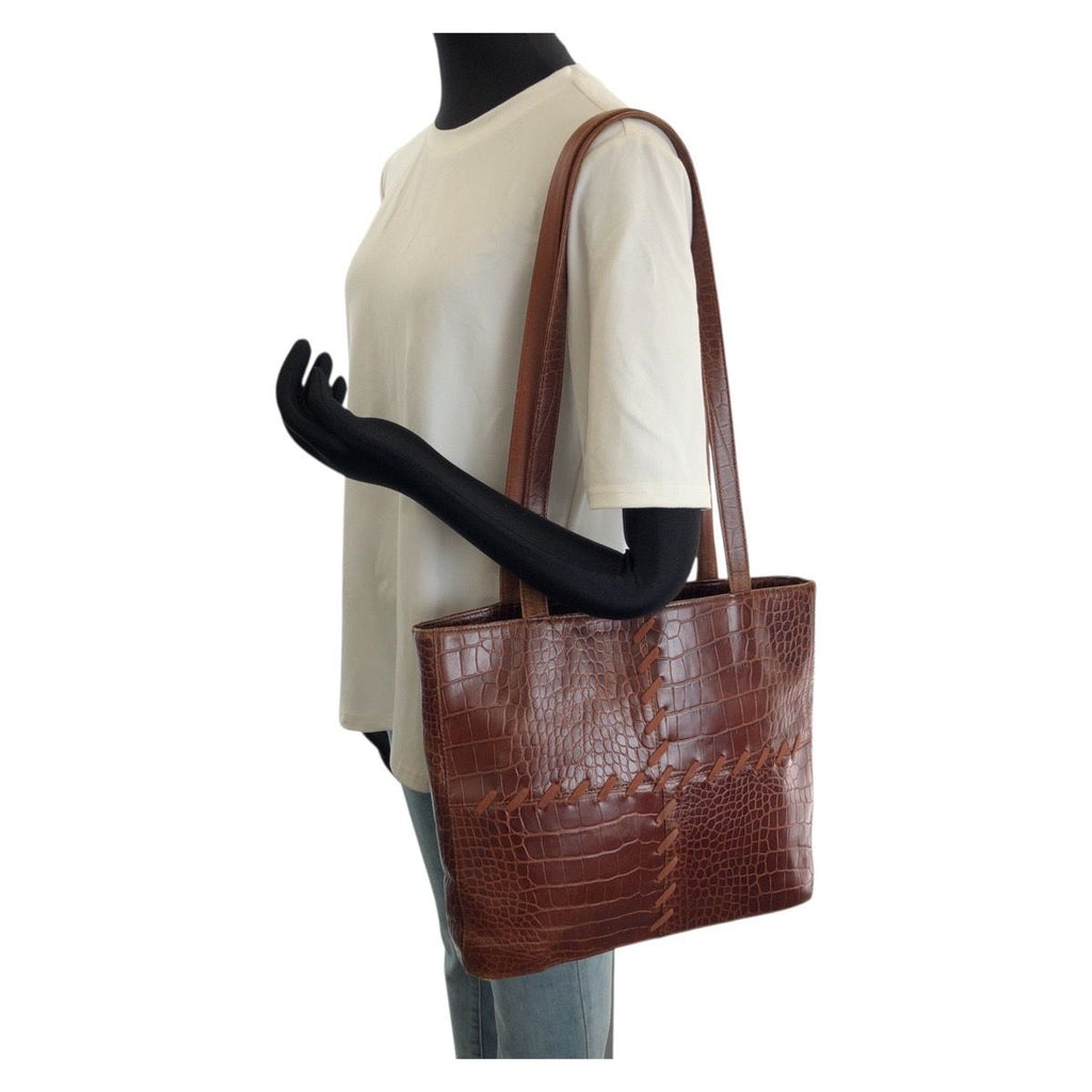 Saint Laurent Vintage Whipstitch Shoulder Bag — view 7