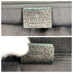 Gucci Black Silver GG Canvas Tote Shoulder Bag — view 3