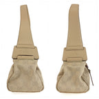 Gucci Beige Gold GG Canvas Shoulder Bag — view 7