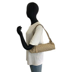 Gucci Beige Gold GG Canvas Shoulder Bag — view 6
