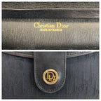 Dior Vintage Trotter Black Shoulder Bag Pochette — view 3