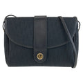 Dior Vintage Trotter Black Shoulder Bag Pochette
