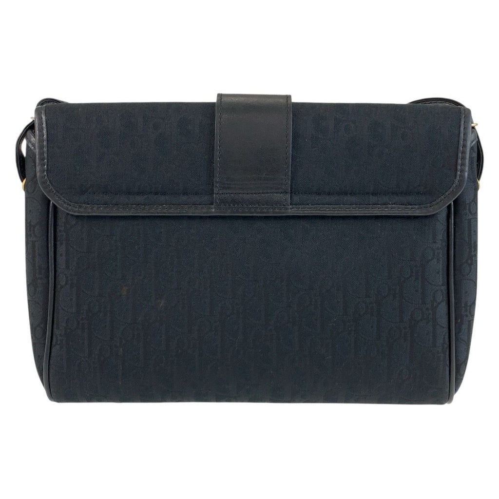Dior Vintage Trotter Black Shoulder Bag Pochette — view 2