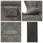 Gucci Black GG Canvas Shoulder Bag — view 3