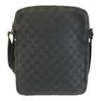 Gucci Black GG Canvas Shoulder Bag — view 2
