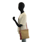 Gucci Jolicoeur Sherry Line Beige GG Canvas Shoulder Bag — view 8