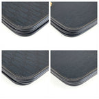 Dior Trotter Black Gold Canvas Chain Shoulder Bag Pochette — view 4
