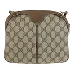 Gucci Vintage Sherry Line Beige GG Supreme Canvas 904 02 Shoulder Bag Pochette — view 2