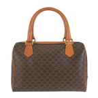 Celine Vintage Macadam Brown Gold 2-Way Shoulder Bag — view 2