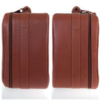 Gucci Vintage Brown Gold Leather 010 123 55 Suitcase Briefcase Boston Bag — view 8