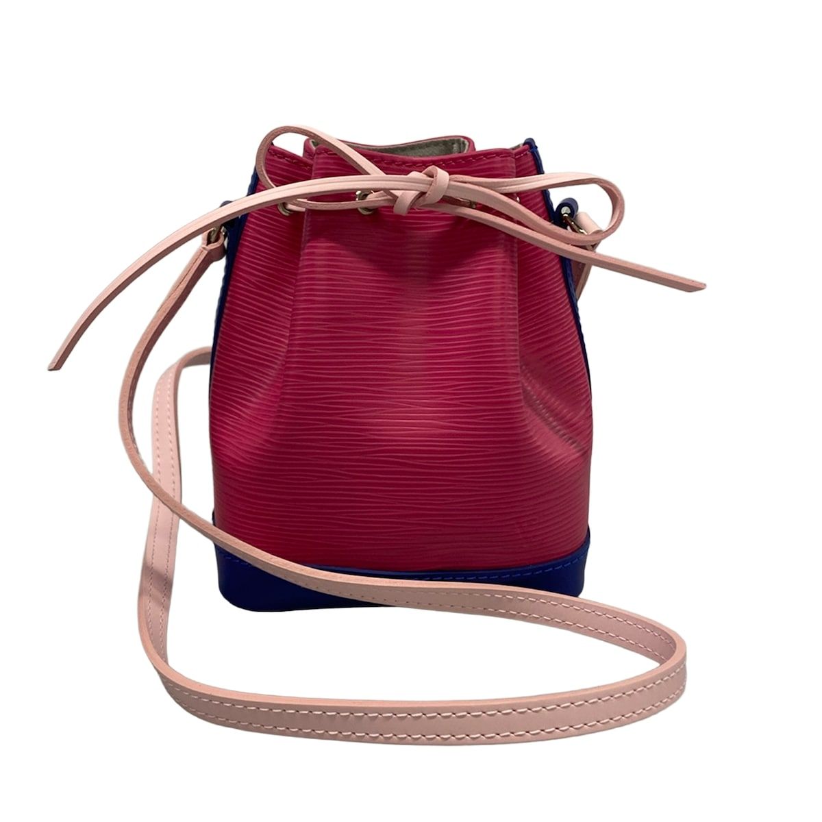 Louis Vuitton Shoulder Bag Epi Nano Noe Pink Leather