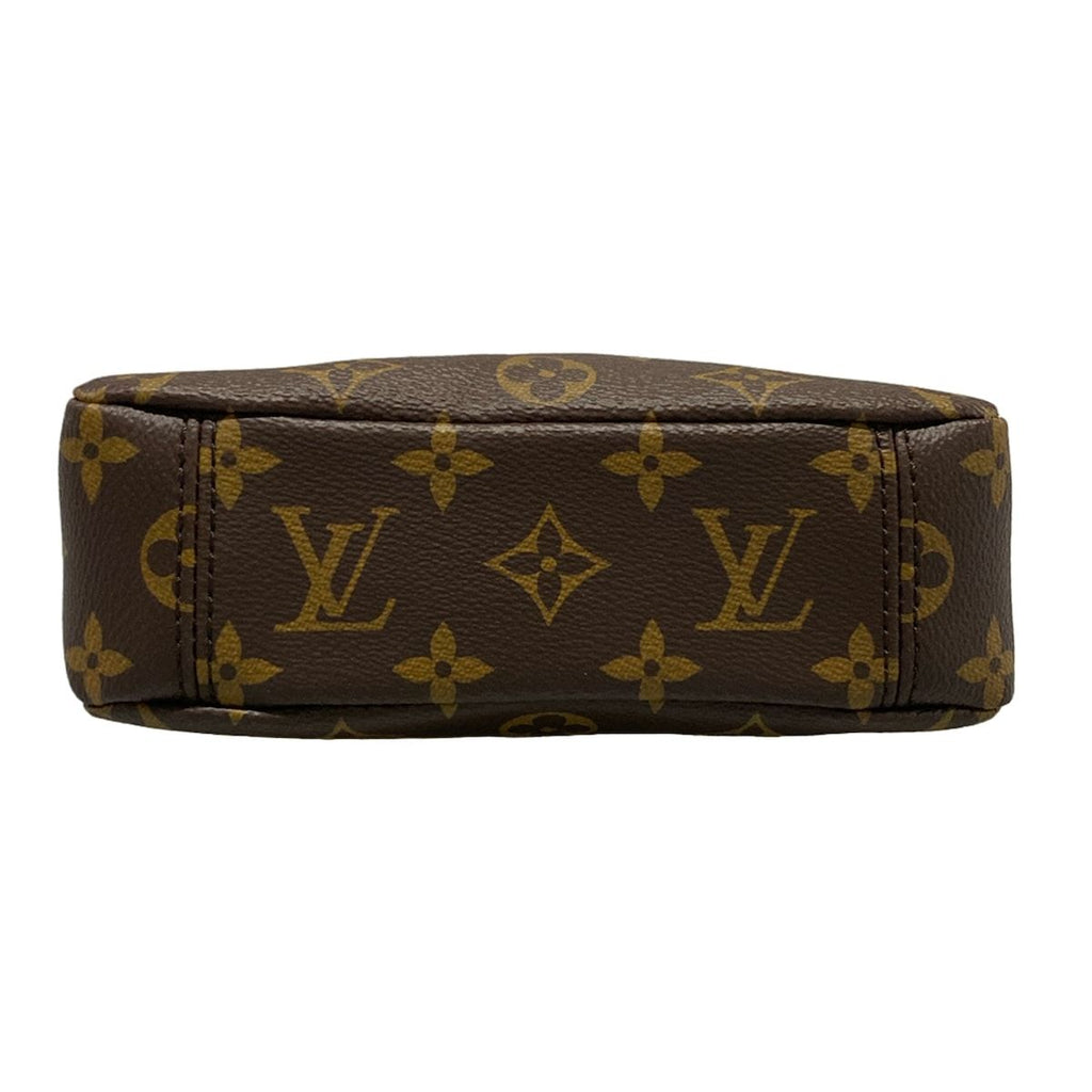 Louis Vuitton Shoulder Bag Monogram Nano Pallas Cerise Leather — view 5