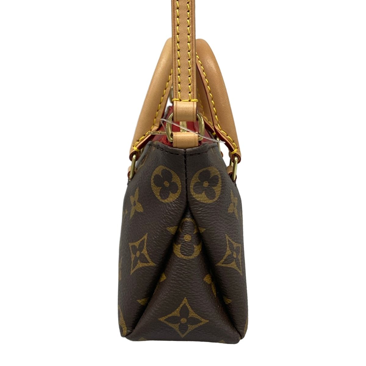 Louis Vuitton Shoulder Bag Monogram Nano Pallas Cerise Leather — view 2