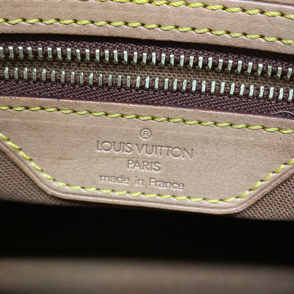 Louis Vuitton Shoulder Bag Monogram Cabas Mezzo — view 8