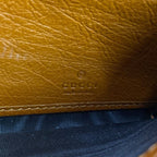 Gucci Wallet Bamboo Ivory Dark Brown Chain Strap Removable Shoulder Bag — view 6