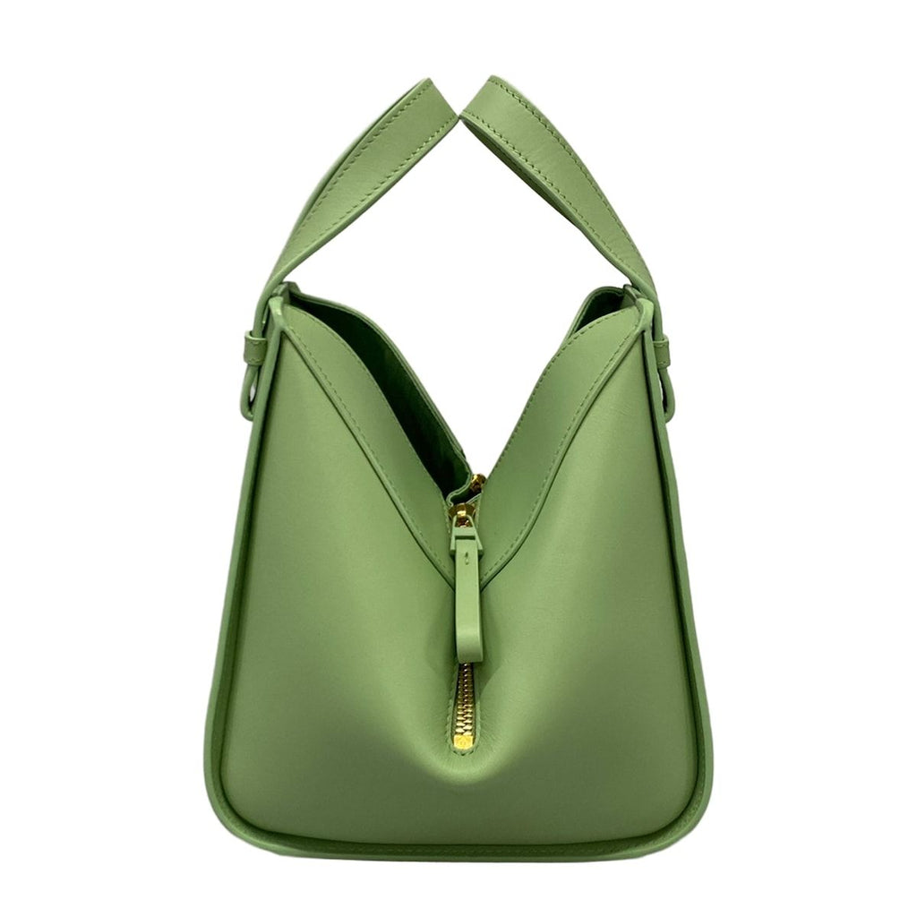 Loewe Handbag Hammock Compact Lime Green Gray — view 2