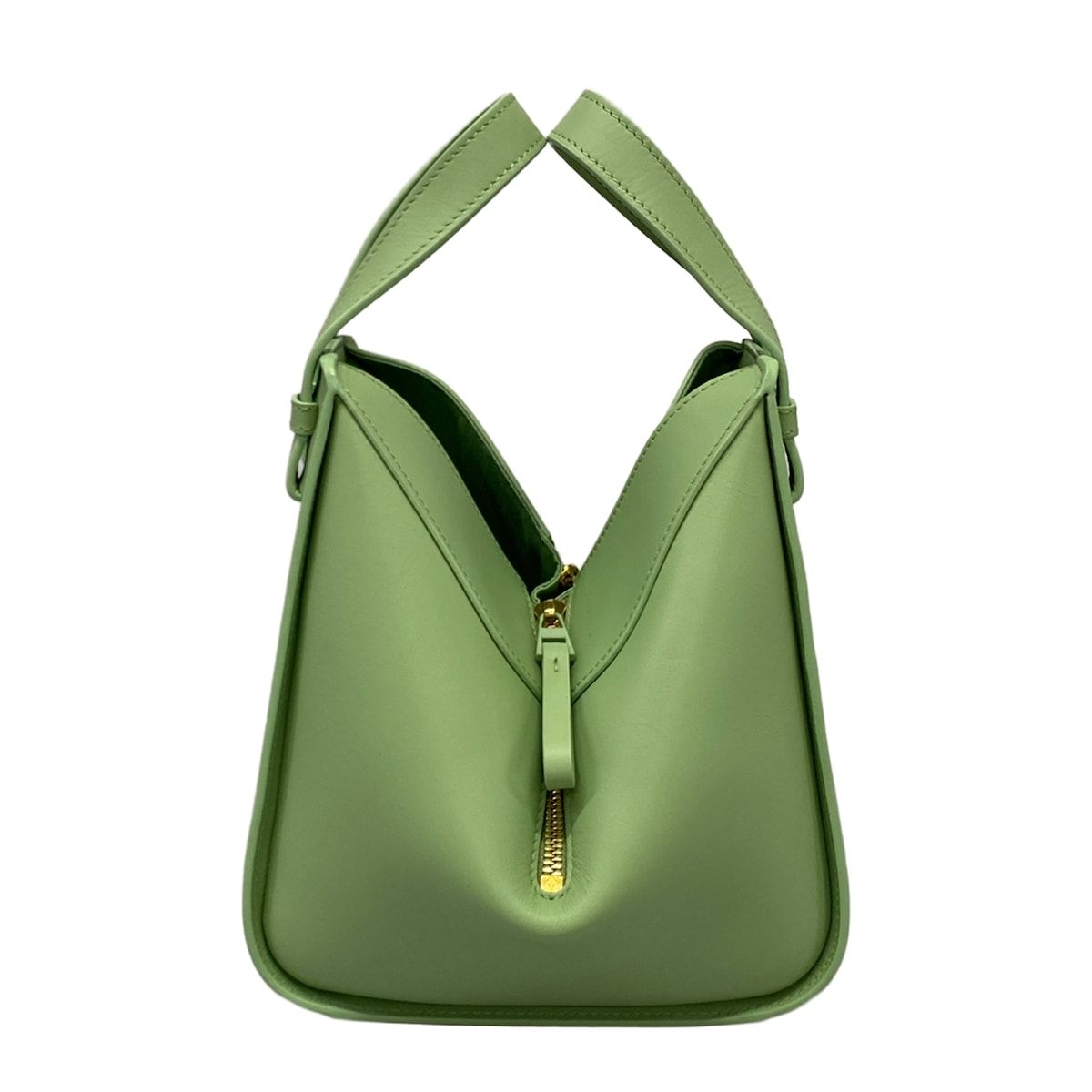 Loewe Handbag Hammock Compact Lime Green Gray — view 2
