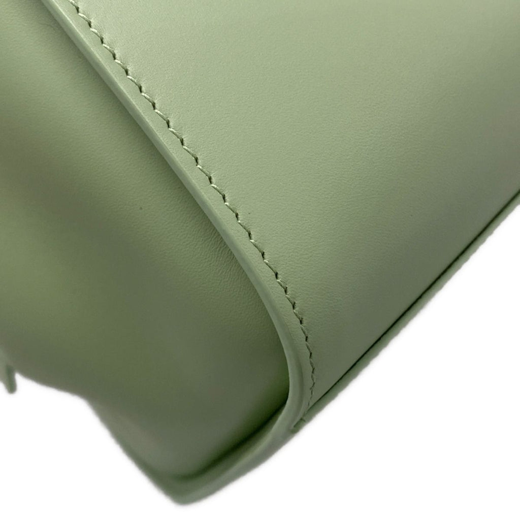 Loewe Handbag Hammock Compact Lime Green Gray — view 6