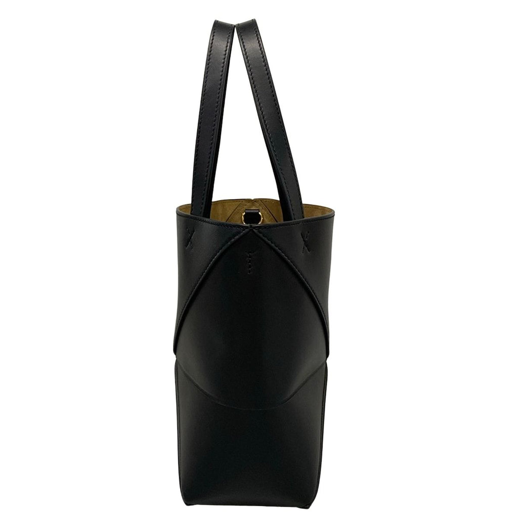Loewe Tote Bag Puzzle Fold Mini Black Folding Available — view 4