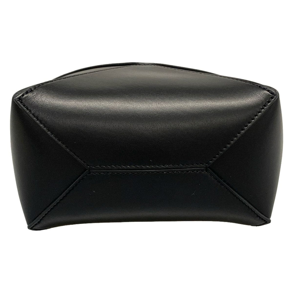 Loewe Tote Bag Puzzle Fold Mini Black Folding Available — view 5