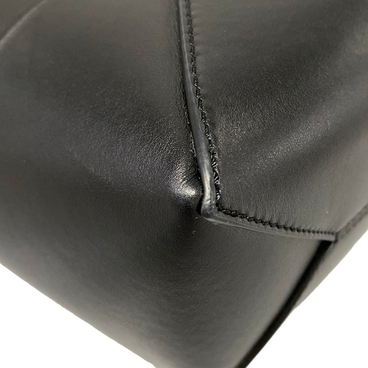 Loewe Tote Bag Puzzle Fold Mini Black Folding Available — view 6