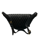 Louis Vuitton Waist Pouch New Wave Bum Bag Noir Leather — view 3