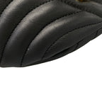 Louis Vuitton Waist Pouch New Wave Bum Bag Noir Leather — view 6