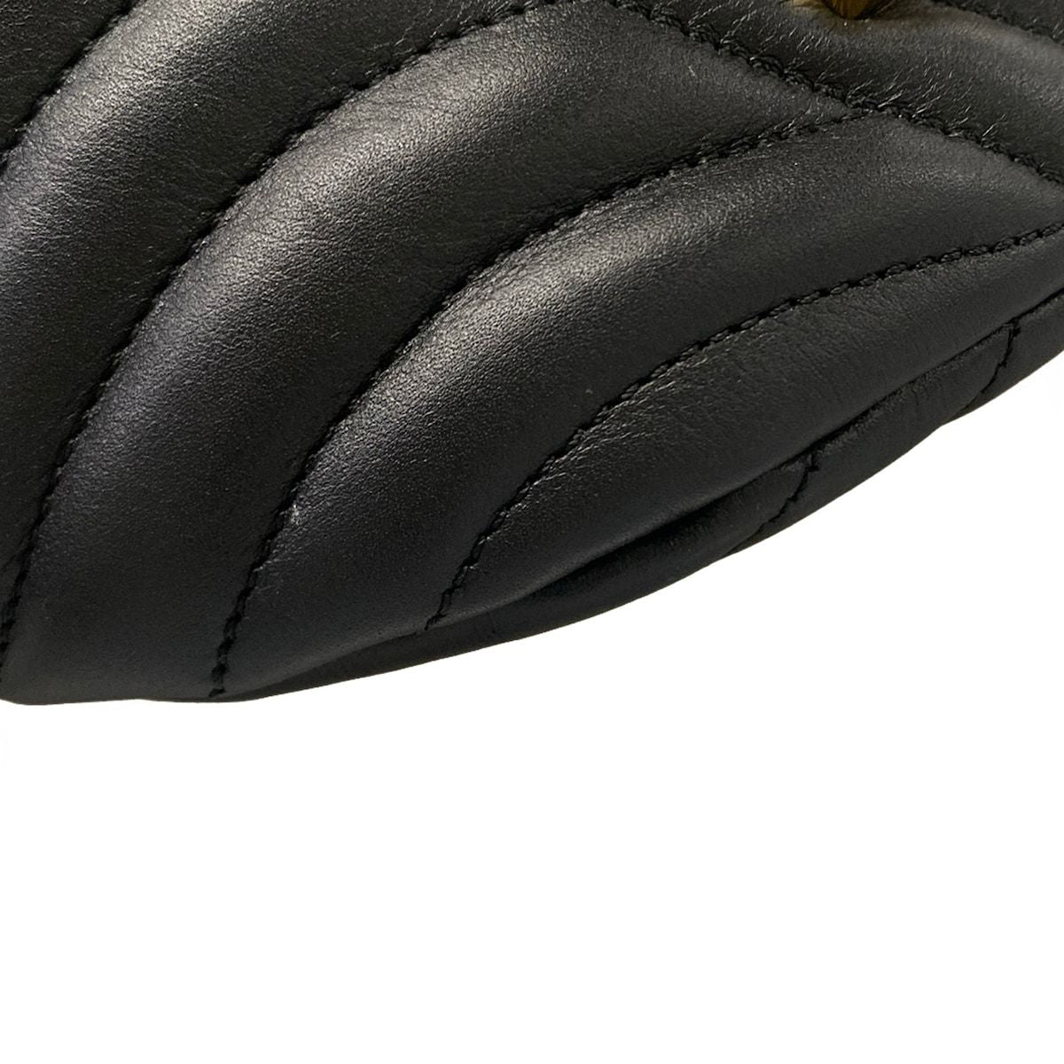 Louis Vuitton Waist Pouch New Wave Bum Bag Noir Leather — view 6