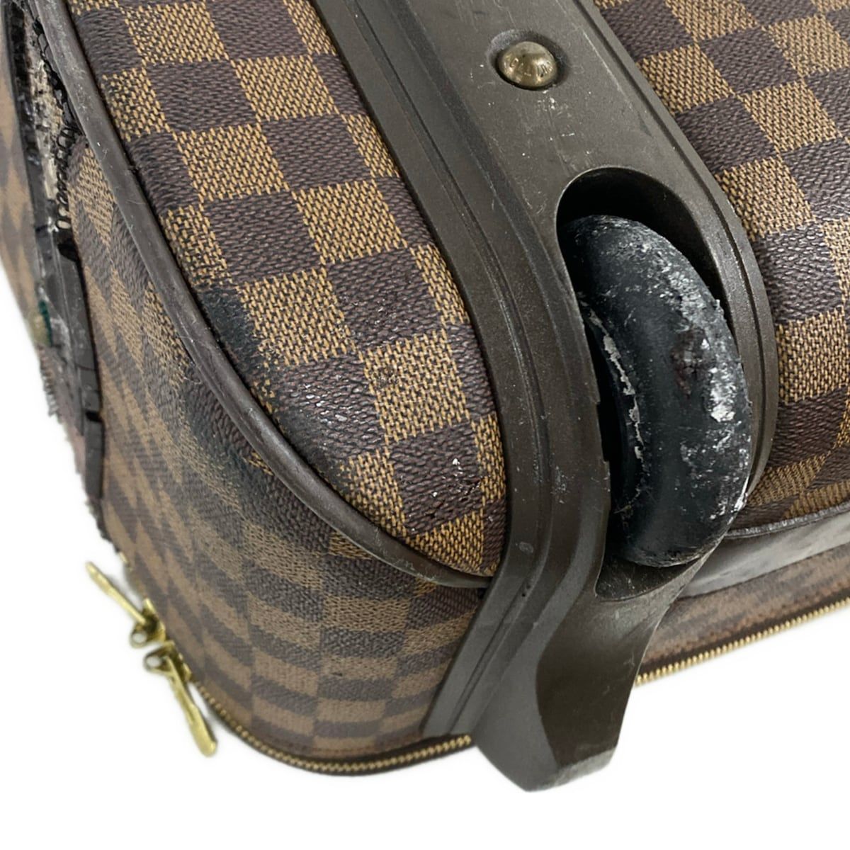 Louis Vuitton Travel Bag Damier Pegase 55 Ebene Tsa No Diamond No Lock — view 6