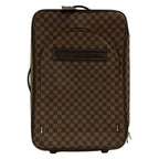 Louis Vuitton Travel Bag Damier Pegase 55 Ebene Tsa No Diamond No Lock