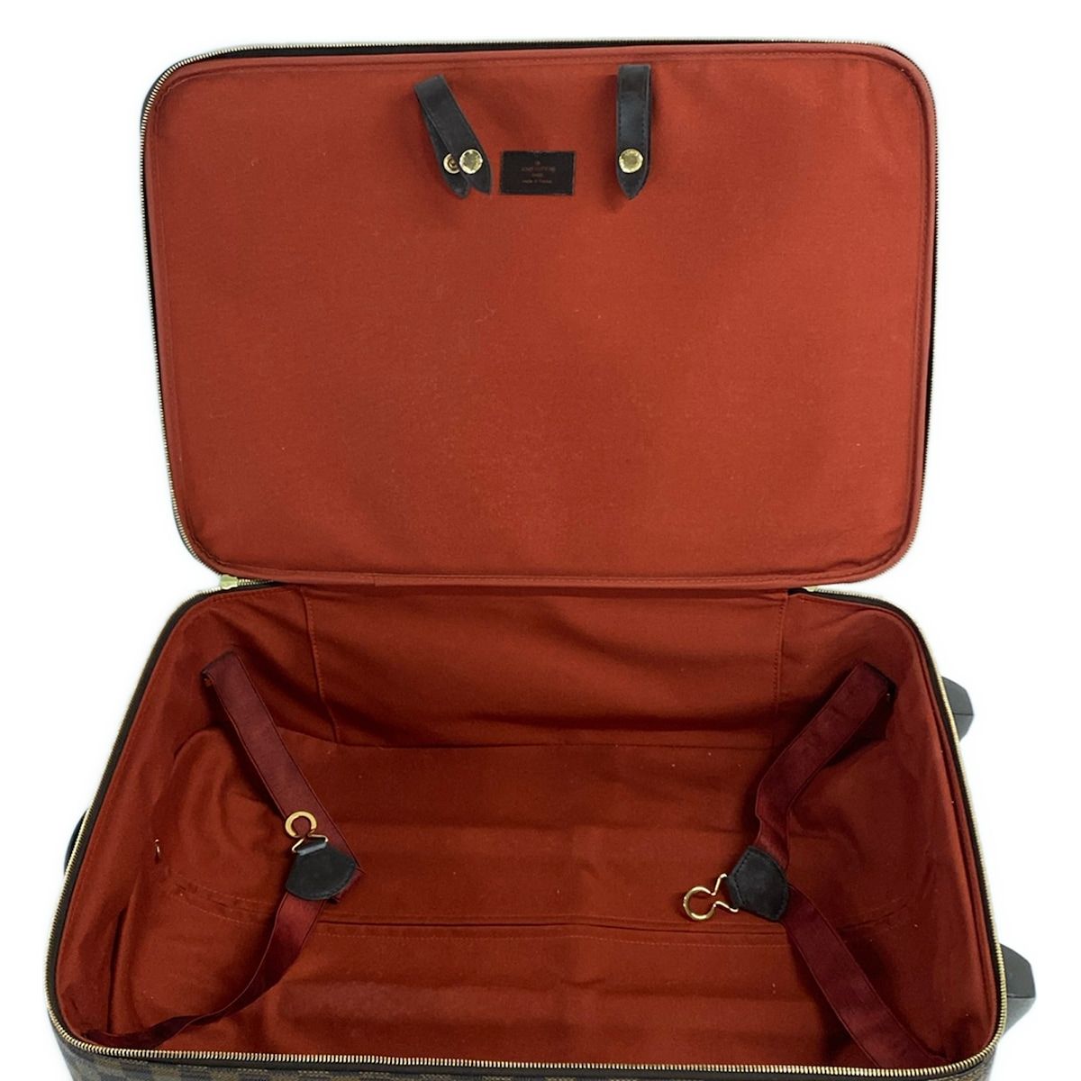 Louis Vuitton Travel Bag Damier Pegase 55 Ebene Tsa No Diamond No Lock — view 7