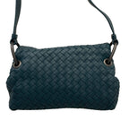 Bottega Veneta Shoulder Bag Intrecciato Dark Green Crossbody Leather — view 3