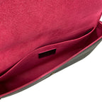 Louis Vuitton Wallet Epi Pochette Felice Noir Hot Pink Leather — view 4