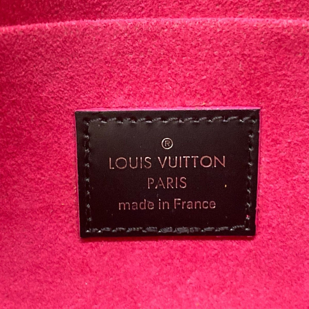 Louis Vuitton Wallet Epi Pochette Felice Noir Hot Pink Leather — view 5