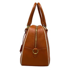 Prada Handbag Orange Perforated Leather — view 4