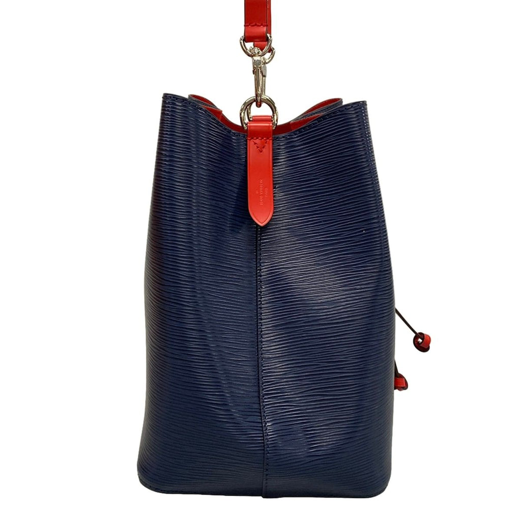 Louis Vuitton Shoulder Bag Epi Neo Noe Indigo Blue Leather Cowhide — view 2